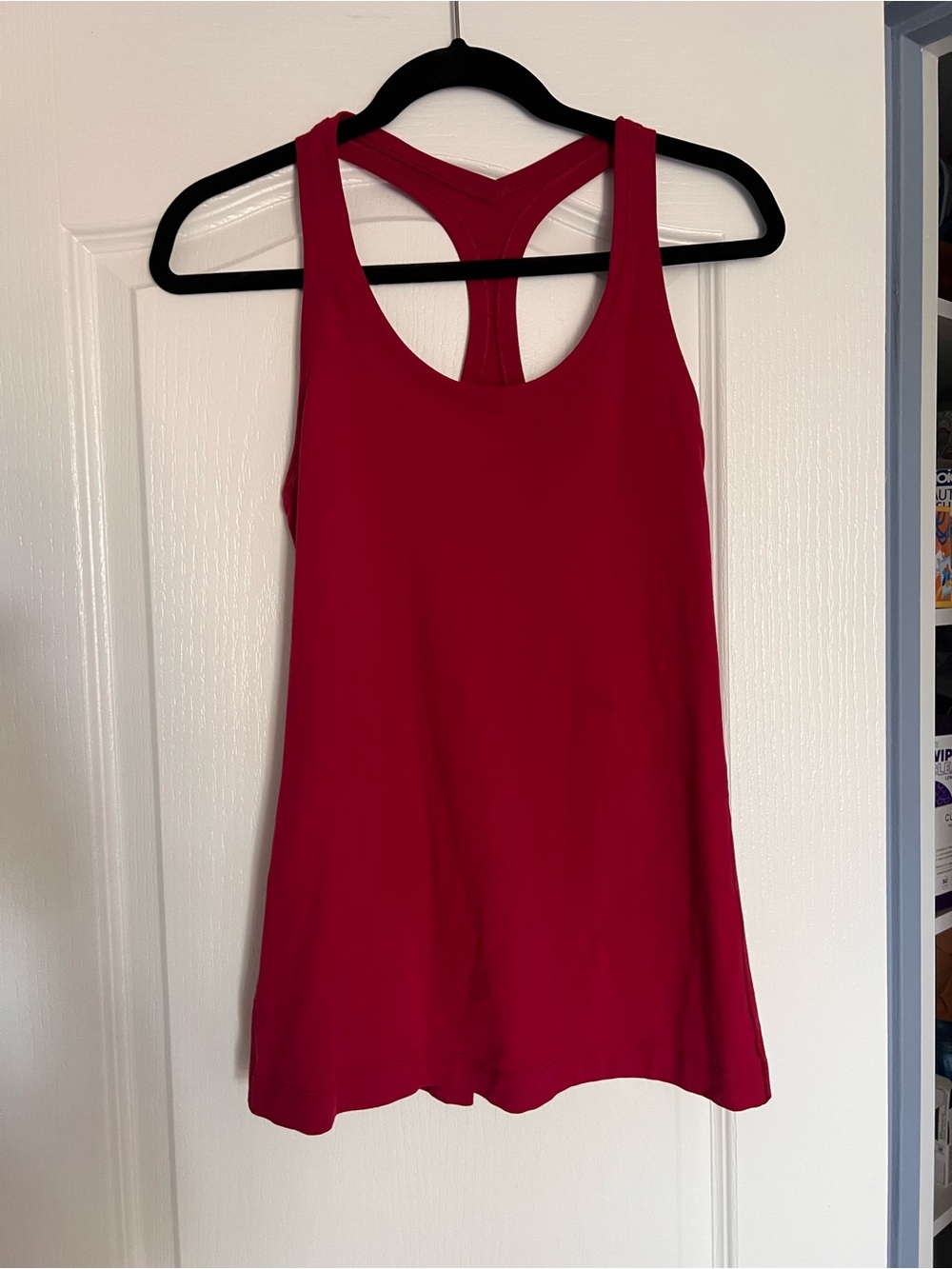 lululemon athletica Women's Red Racerback Tank